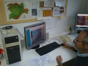 Juan Pablo Álvarez nos muestra el radar de AEMET